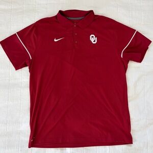 Nike Men's Dri-Fit Oklahoma Sooners Polo